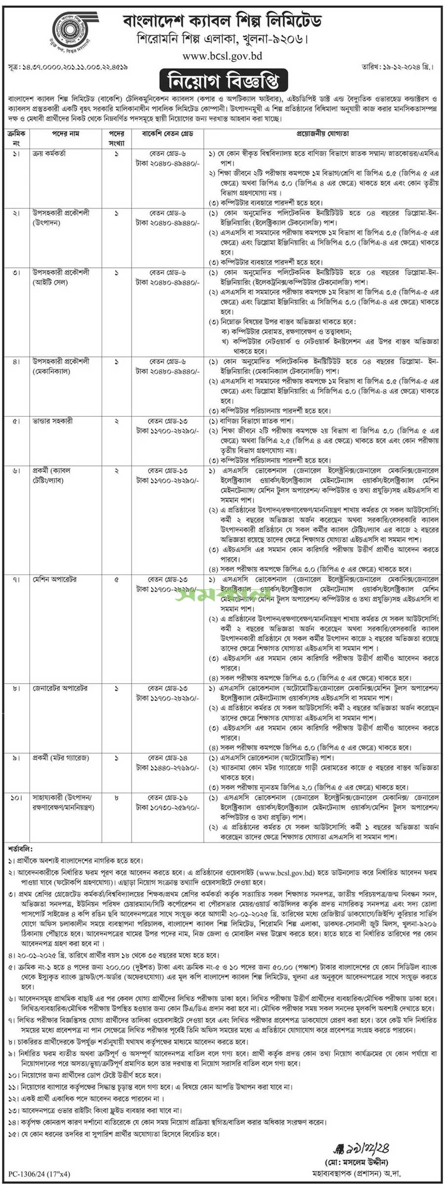 বাংলাদেশ-ক্যাবল-শিল্প-লিমিটেড-নিয়োগ-বিজ্ঞপ্তি-২০২৫ 1