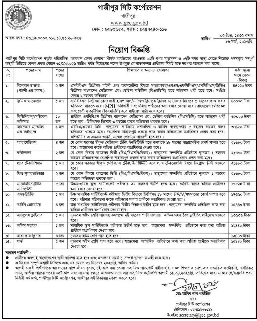 গাজীপুর-সিটি-কর্পোরেশন-নিয়োগ-বিজ্ঞপ্তি-২০২৬-1